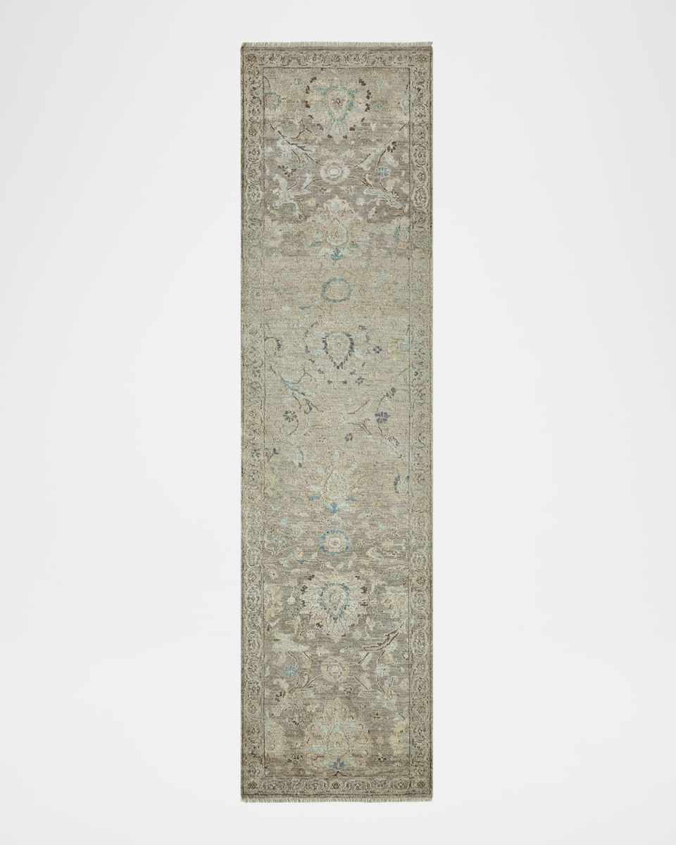 Brynn Hand-Knotted Runner, 2' x 10'